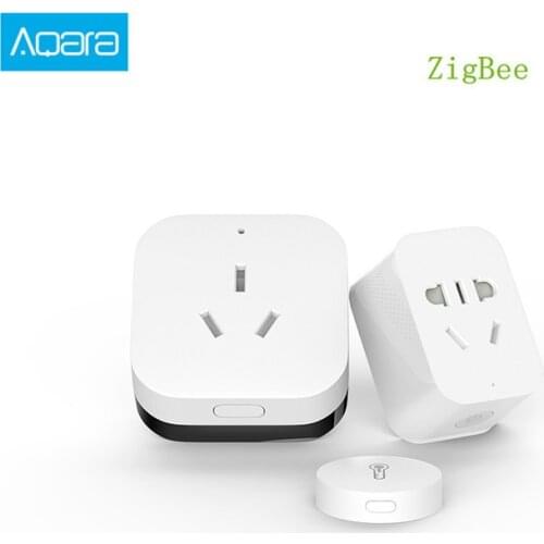 Aqara Gateway Zigbee wifi control smart home Automation kits Smart socket Temperature Humidity Sensor For Android IOS APP