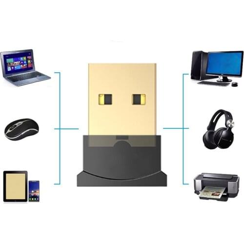 Wireless USB Bluetooth-compatible Adapter Transmitter Receiver Audio Dongle Wireless USB Adapter for Computer Laptop Tablet