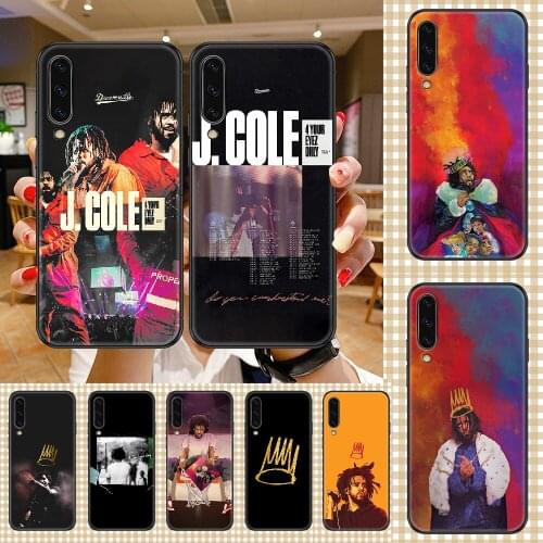 Rapper J Cole Phone case For Samsung Galaxy A 3 5 7 8 10 20 21 30 40 50 51 70 71 E S 2016 2018 4G black luxury waterproof