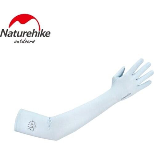 Naturehike Summer Full Fingers Sleeves Outdoor UV Protection Sports Arm Covers Breathable For Camping Hiking Fishing Running