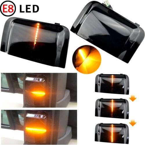 For Peugeot Boxer Fiat Ducato Citroen Jumper 2016-2019 Car Side Rearview Mirror Turn Signal Light Dynamic Blinker Indicator