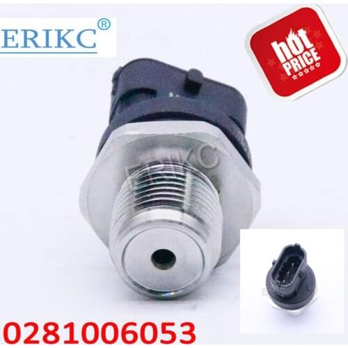 ERIKC Fuel Pressure Sensor Common Rail Regulator Sender 0281006053 For OPEL VAUXHALL TIGRA Cabriolet 1.3 CDTI 0 281 006 053