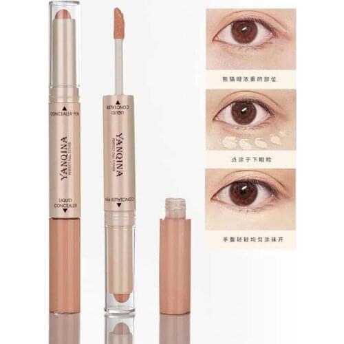 8510 Cross Border Hot Selling yanqina/yan qi na Concealer Liquid-in-Slimming Pox Cover Dark Circles to Cover Spots
