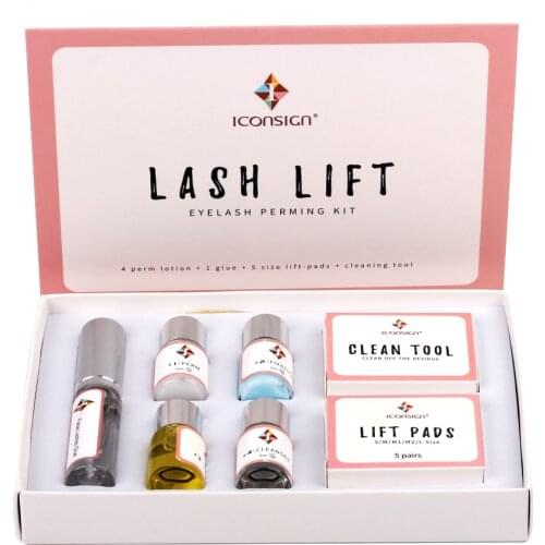 NEWCOME Lashes Professional Lash Lift Kit Eyelash Lifting Kit for Eyelash Perming with Rods Glue