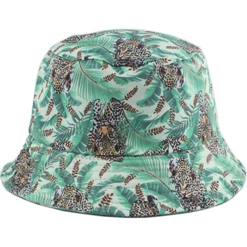 2021 New Luxury Leopard Bucket Hats Women Men Fashion Brand Designer Panama Hat Hip Hop Sun Cap Outdoor Travel Hat