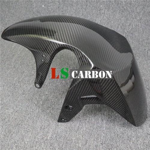 Front Fender For Suzuki GSR750 Full Carbon Fiber Motorcycle Accessories