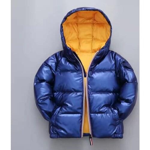 Children Warm Down Jacket Windbreak Thickened Down Jacket Kids Boy Warm Winter Coat Snowsuit Kids Jacket Girls Winter