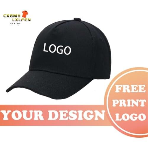 Multicolor golf caps, baseball caps, peaked caps, sports sunshade, pure cotton, five-piece air holes, high-end custom logo hats