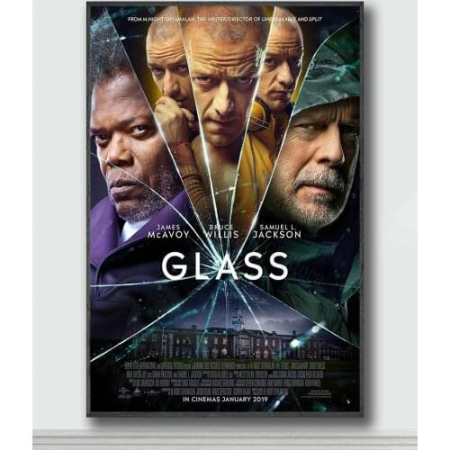 NJ076 Glass Movie 1 Silk Posters and Prints wall art Art Poster Home Decor