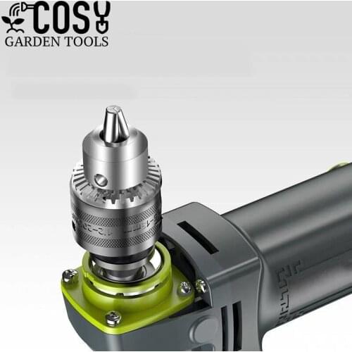 Type 100 Angular Grinder Conversion Chuck 1.5-10mm 3-Jaw Electric Drill Metal Chuck Holder Converter Hex Shank Key Adapter