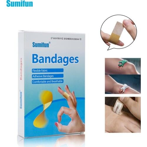 100PCS Waterprofof Adhesive Bandage Breathable Hemostatic Stickers Kids Children Adult First Aid Kit Woundplast
