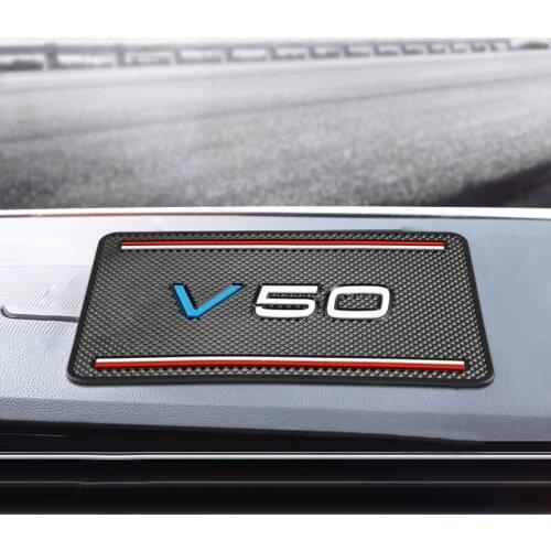 1pcs Car Anti Slip Mat Phone Holder non slip Pad Non-Slip Mat For Volvo V50 Accessories