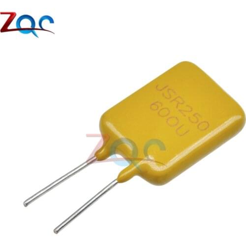 10Pcs 0.65A 250V 650mA PolySwitch Resettable Fuse Poly Switch Fuse Polyfuse