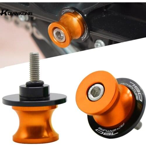 790Adventure LOGO Motorcycle Accessories Swingarm Spools Slider 6/8/10mm Swing Screw Sliders For 790 Adventure R S 2019 2020