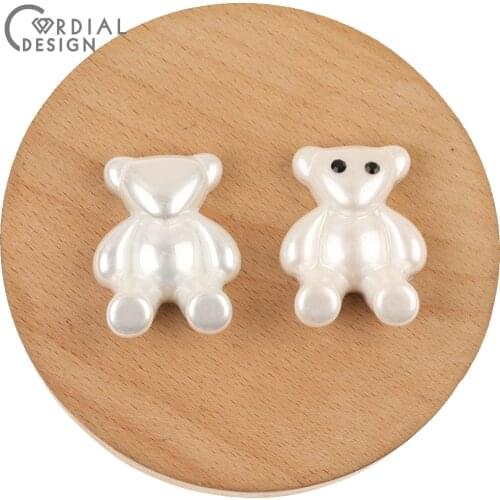 Cordial Design Jewelry Accessories/Choose/Hand Made/Acrylic Bead/Animal Shape/Imitation Pearl Patch/Jewelry Findings Components