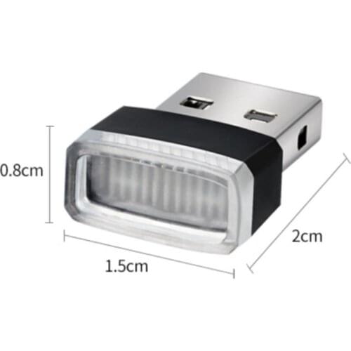 Car styling USB Decorative Lamp Lighting LED Atmosphere Lights for Lada Priora Sedan sport Kalina Granta Vesta X-Ray XRay