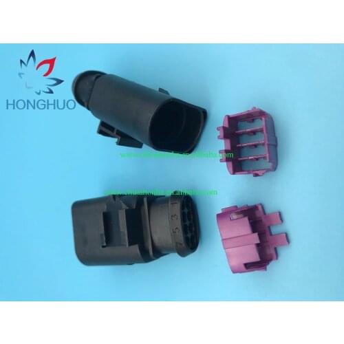 Free shipping 2 pcs 1J0 973 814 male 1.5mm 8 pin waterproof automotive electrical wire connector with stock