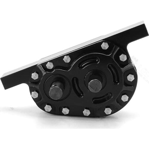 RC Aluminum Alloy Transfer Case Reduction Gear Ratio 1:2 Coupling Modification Kit for 1/14 Tamiya RC Tractor