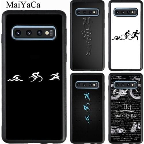 Triathlon Tri Life Case For Samsung Galaxy S20 Plus S10 S9 Note 20 Ultra A51 A71 A31 A21S A20e A40 A50 A70 M31