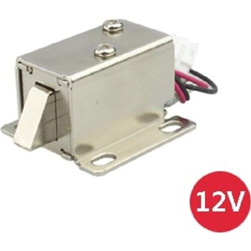 12V Mini suze electric lock suitable for cabinet drawer lock Electronic door lock electric bolt lock