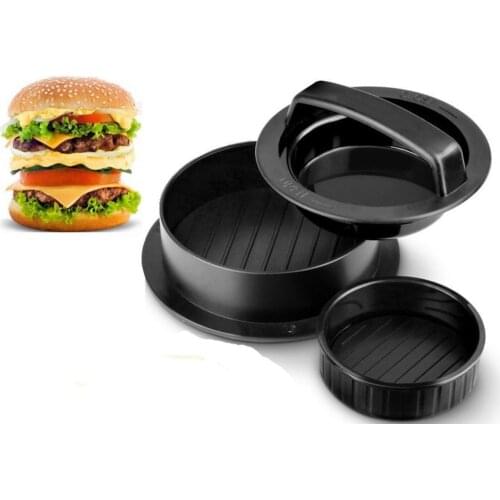 [ Fly Eagle ] 3 in 1 Stuffed Burger Press Hamburger Grill BBQ Maker New 2017