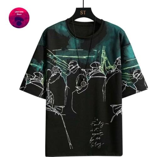Graphic Goth Streetwear Short Sleeve T-shirts Top Japanese Style Vintage Fashion Alternative Branded Streetwear Mens Clothing