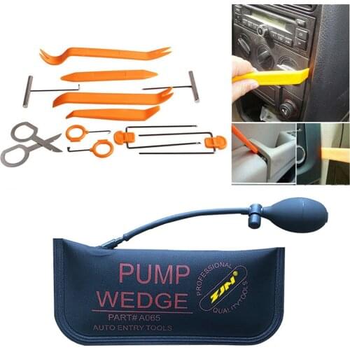 Air Pump Tool Kit Airbag Pneumatic Jack Door and Window Installation Air Cushion Adjustable Aluminum Alloy Quick Positioning