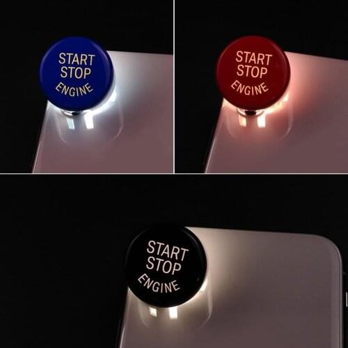 Car Start Button Switch Stickers One-key Engine Ignition Switch Cover Trim For For BMW F30 F20 F21 F32 F33 F12 F13 G/F Chassis