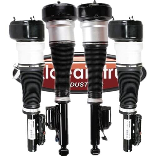 Front Rear Air Suspension Shock Absorber Struts For 2007-2013 Mercedes-Benz S-Class W221 w/AIRMATIC & ADS, w/o 4MATIC S350,S500