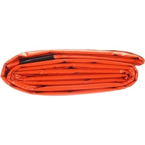 Outdoor Emergency Lifesaving Sleeping Bags Compact Portable Survival Waterproof Survival Mylar Thermal Reusable Blanket C8U2