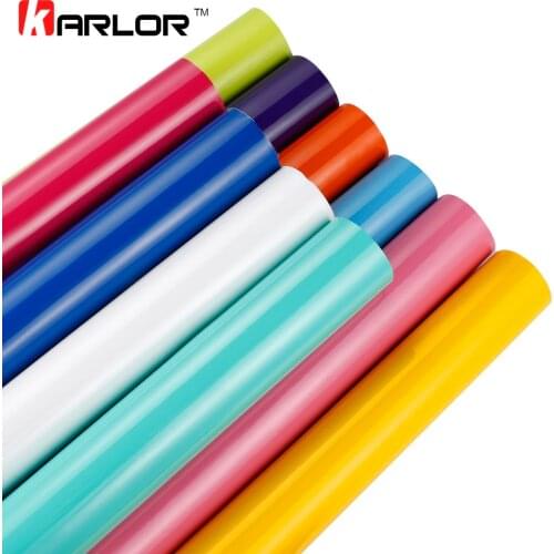30*100cm PVC Glossy Car Vinyl Covering Wrap Film Sticker Automobiles Motorcycle Truck Color Change Decal Car Styling Accessories