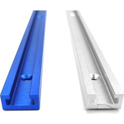 T Screw Fixture Slot Aluminium Woodworking T-slot Miter Track Jig Miter Track Stop for Router Table Bandsaws DIY Tools 300-600MM