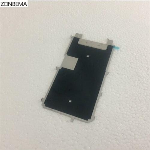 ZONBEMA 5pcs/lot For iPhone 6S 6S PLus NEW LCD Screen Inner Back Metal Plate Shield Backplate with Heat Dissipation Adhesive