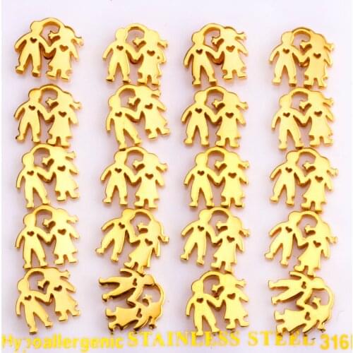 10 Pairs Pendientes Wholesale Earrings Sets 2021 Boy and Girl Shape Stud Earrings Stainless Steel Earring Fashion Jewelry Party