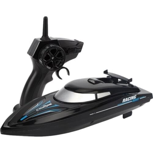 2.4Ghz 10KM/H Dual Motor High Speed Remote Control Boat Swimming Pool and Lake Remote Control Boat Outdoor Toy