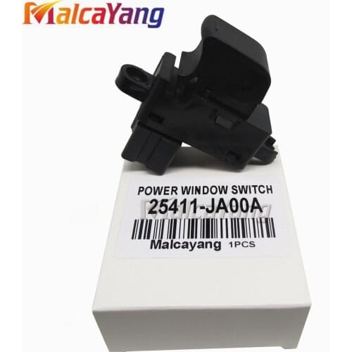 25411-JA00A Car Rear Passener Power Window Switch for 2003-2012 Nissan Altima