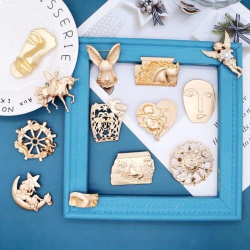 Animal Brooches For Female Girls Simple Designs Modern-New