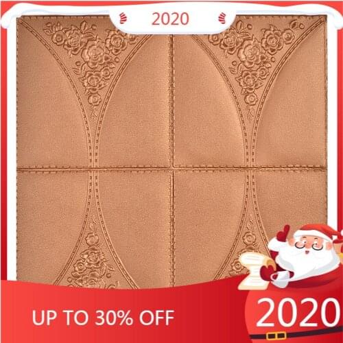 DIY Self Adhensive 3D Brick Wall Stickers Living Room Decor Foam Waterproof Wall Covering Wallpaper For TV Background Kids Room