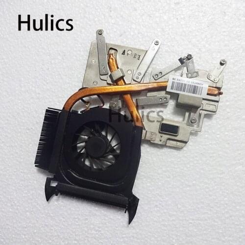 Hulics Original For HP Pavilion DV6-1000 DV6-2000 DV6 Cooling Heatsink with Fan 532614-001 535438-001 532141-001 535439-001