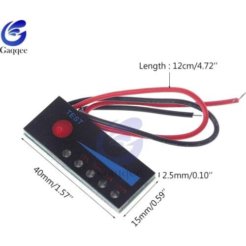 5S 21V 18650 Li-ion Lipo Lithium Battery Level Indicator Tester LCD Display Meter Module Capacity
