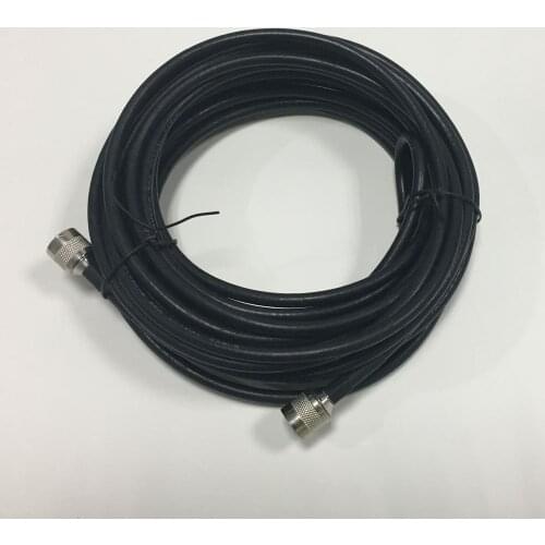 75ohm RG6 Coaxial Cable 10 Meters GSM Booster Repeater Cable N-type Antenna Cable for repeater connect outdoor /indoor antenna