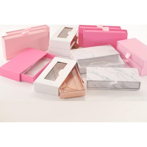 Lash Boxes Packaging Wholesale Lashes Packaging Boxes Faux Cils Mink Eyelashes Box Package Empty Lashes box case Lash packaging