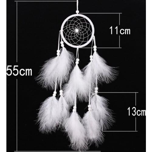 Handmade Dream Catcher with Feather Wall Car Hanging Decoration Ornament Gift
