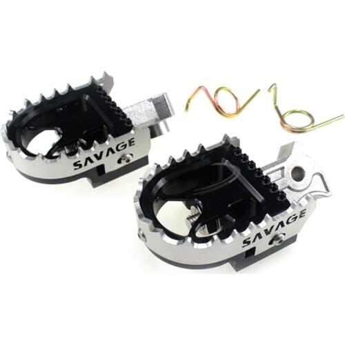 Motorcycle Adjustable Foot Peg Enduro Tilt Angle Foot Rests Accessories For Yamaha WR250F WR250R WR450F WR250X YZ250F YZ450F