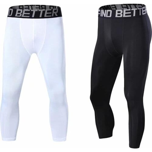 Men Basketball Compression Pants Sports Running Tights Men Jogging Leggings Fitness Gym Clothing Sport Leggings Bodybuilding