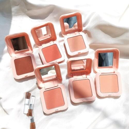 Single Color Blush Highlight Repair Delicate Natural Nude Makeup Pearlescent Brightening Vitality Gradient Rouge