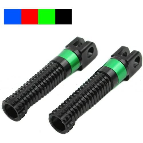 For KAWASAKI Z1000 10-20 Z800 13-16 Rider Front Foot Pegs Footrest Anti Slip Racing Pad 2013 2014 2015 2016 2017 2018 2019 2020