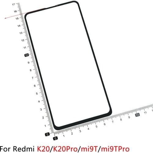 Touch Screen Front display Glass Touch Panel For Xiaomi Redmi 5 5Plus 10X 4G 5G K20 K20Pro K30 Pro Digitizer Lens