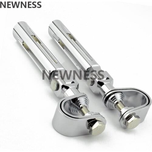 1-1/4" 32mm Highway Foot Pegs Footrest Engine Guard Footpegs For Harley Touring Rode King FLH Sportster 883 Softail Dyna