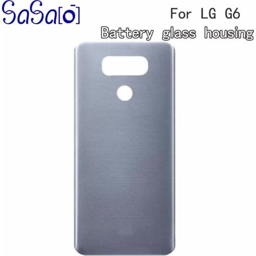 Back Glass Replacement parts For LG G6 H870 H871 H872 H873 LS993 Battery Cover Rear Door Housing Case 10pcs/lot